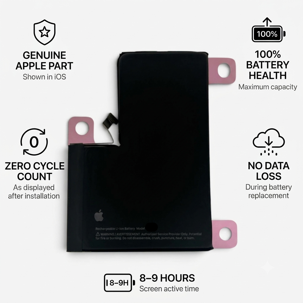iPhone 13 Pro Max battery (4,352 mAh)