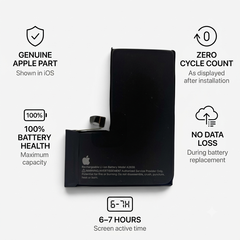 iPhone 13 Pro battery (3,095 mAh)