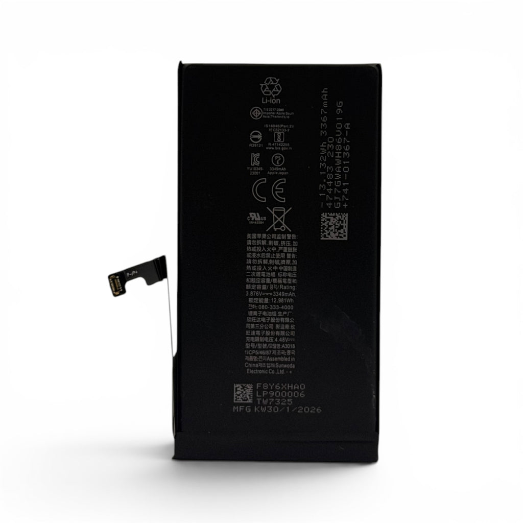 iPhone 15 Replacement battery (3,349 mAh)