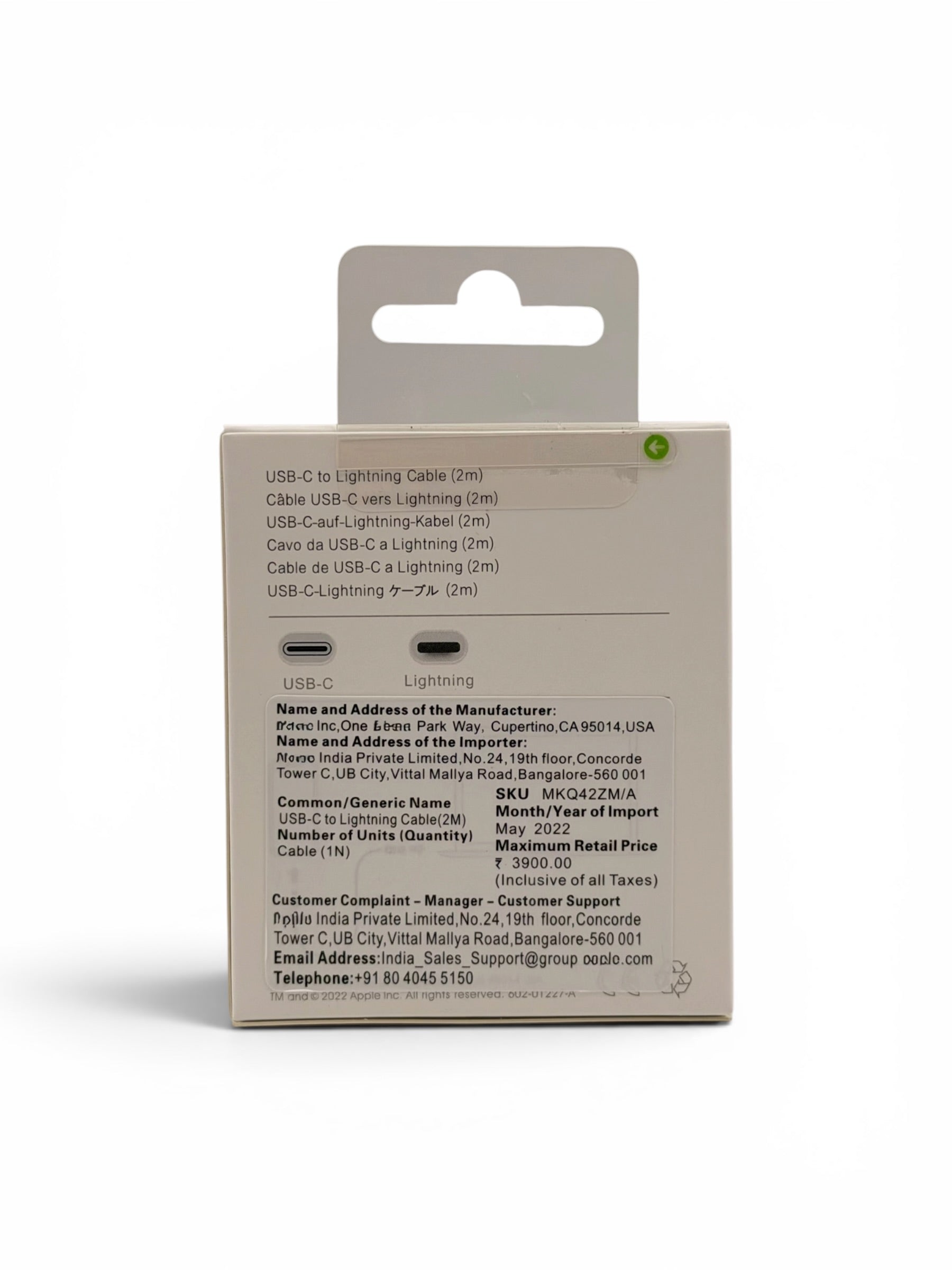 USB-C to Lightning Cable (2m)