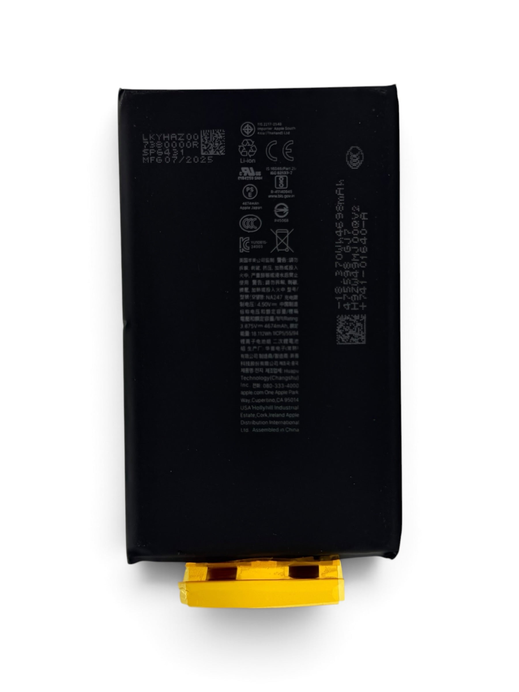 iPhone 16 Plus Premium Replacement Battery Cell (4674 mAh)