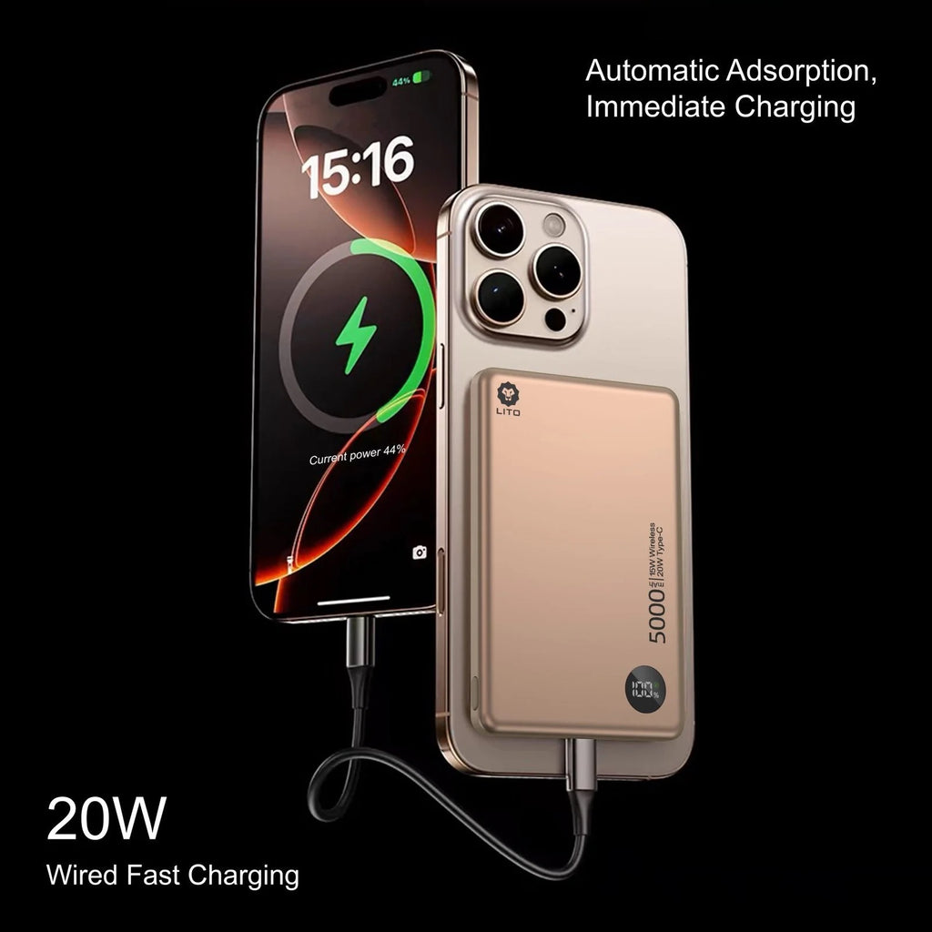 Lito Ultra-Slim 5000 mAh Powerbank