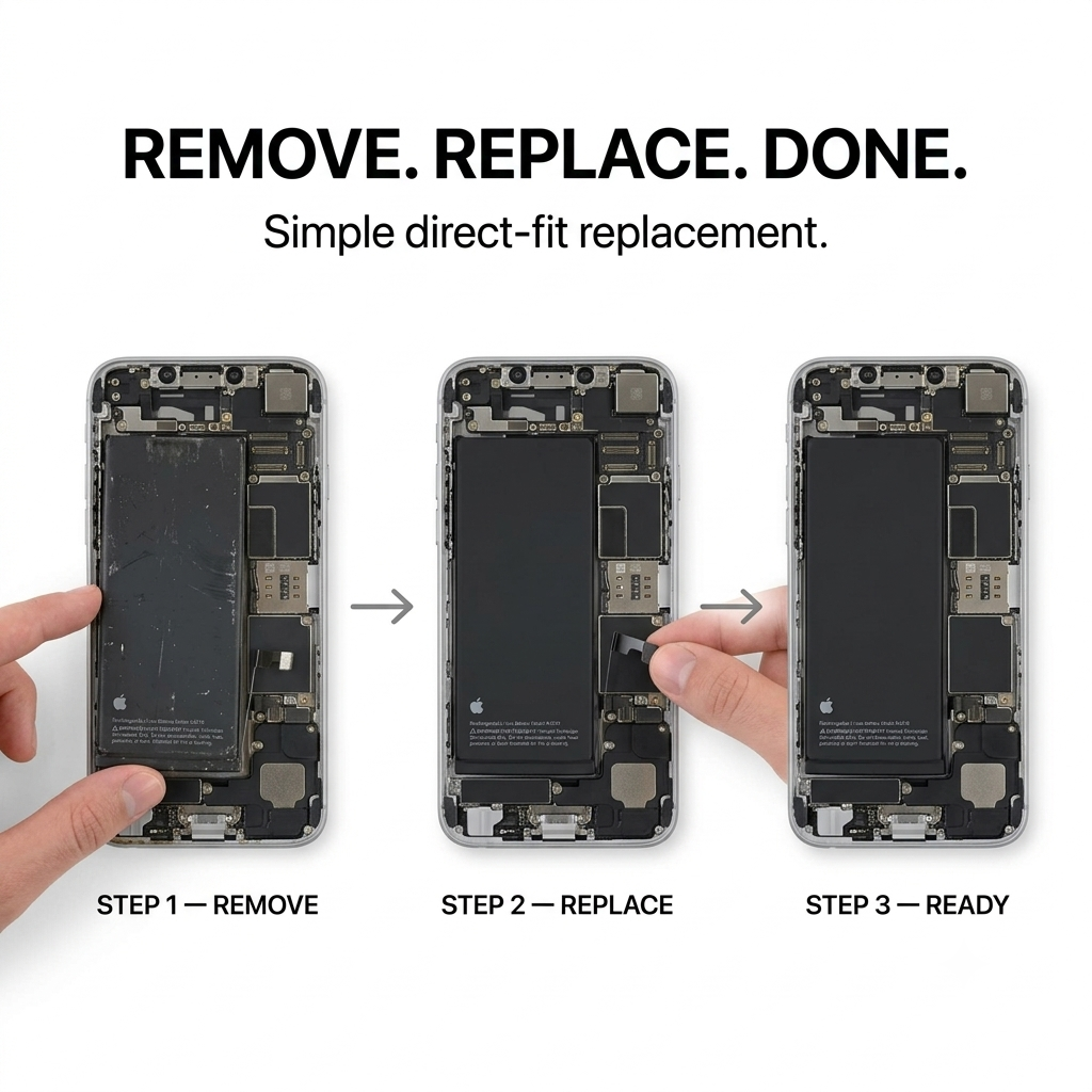 iPhone 15 Plus battery (4,383 mAh)