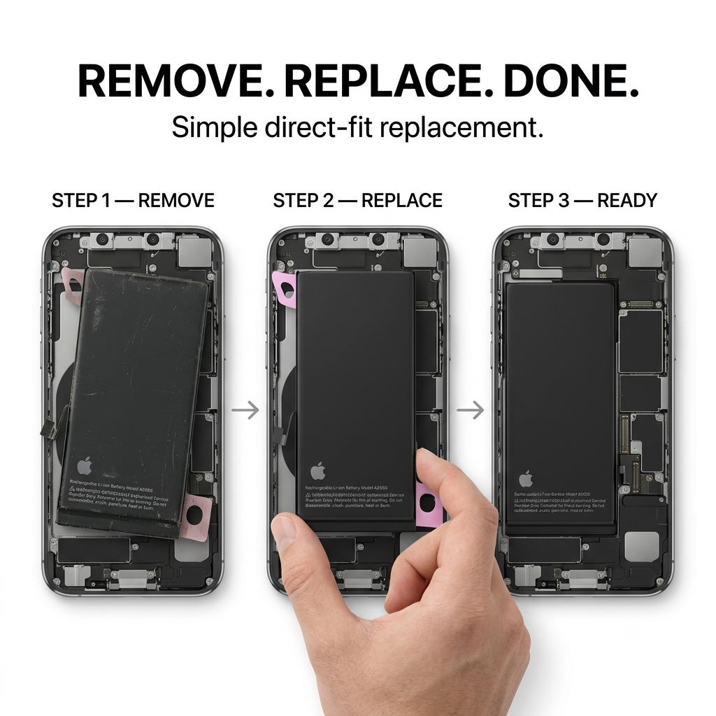 iPhone 13 battery (3,227 mAh)