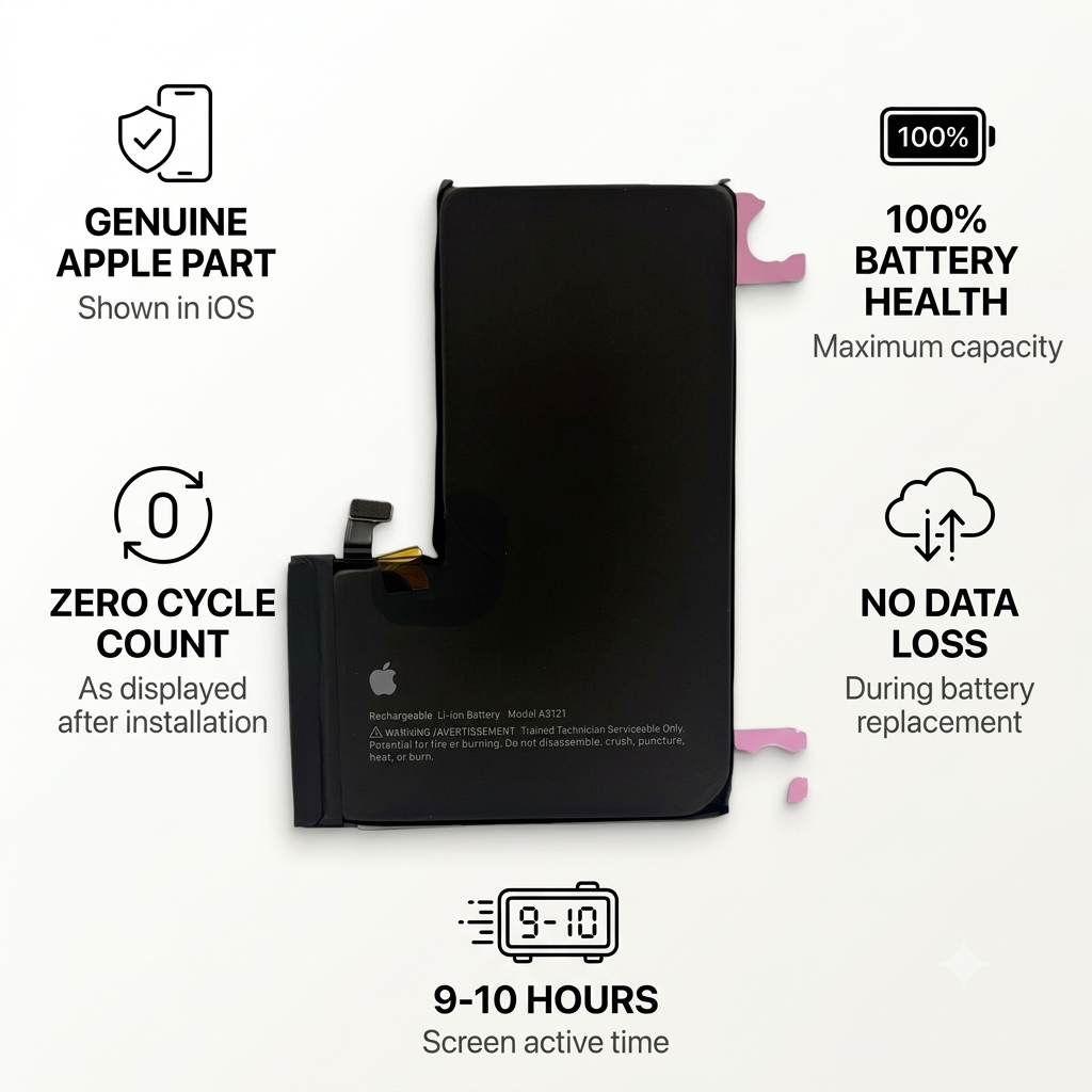 iPhone 15 pro max battery (4,441 mAh)