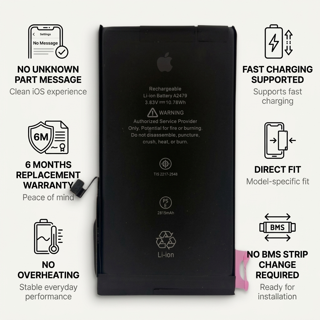 iPhone 12 battery (2,815 mAh)