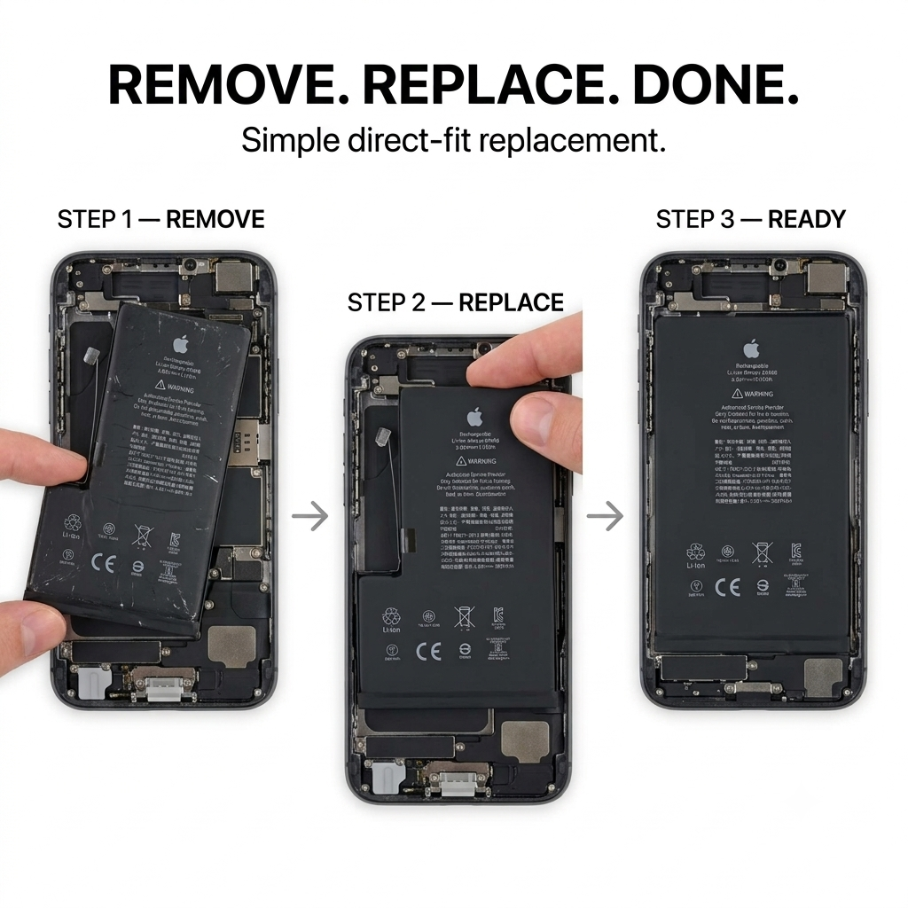 iPhone 12 Pro Max battery (3,687 mAh)